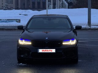 2017 BMW 5 серии 530d VII (G30/G31/G38), синий, 3490000 рублей, вид 2