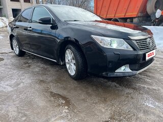 2013 Toyota Camry VII (XV50), чёрный, 1450000 рублей, вид 4