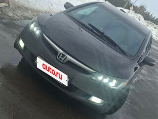 2008 Honda Civic VIII Рестайлинг, чёрный, 650000 рублей, вид 5