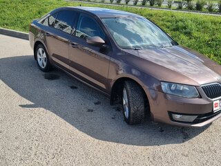 2013 Skoda Octavia III (A7), коричневый, 1020000 рублей, вид 3