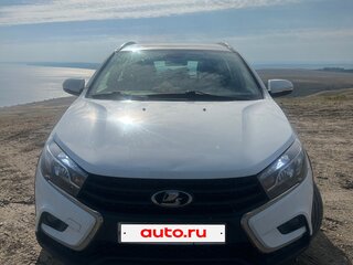 2019 Lada (ВАЗ) Vesta SW I, белый, 1000000 рублей, вид 2