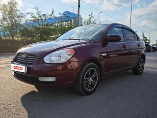 2008 Hyundai Accent III, красный, 640000 рублей, вид 1