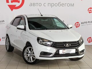 2018 Lada (ВАЗ) Vesta I, белый, 819000 рублей, вид 1