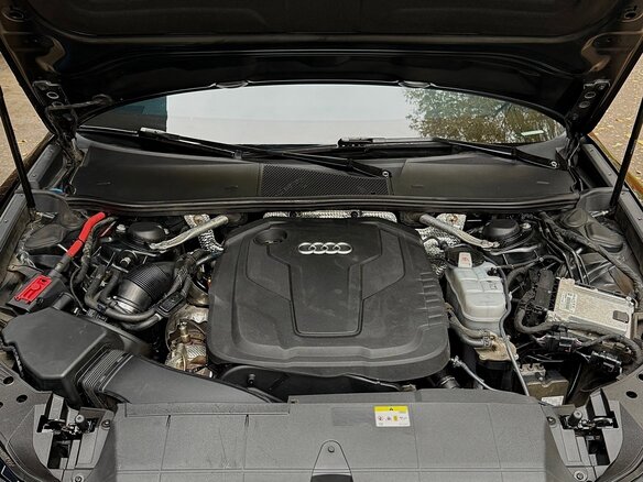 2021 Audi A6 40 TDI V (C8), чёрный, 2750000 рублей - вид 6