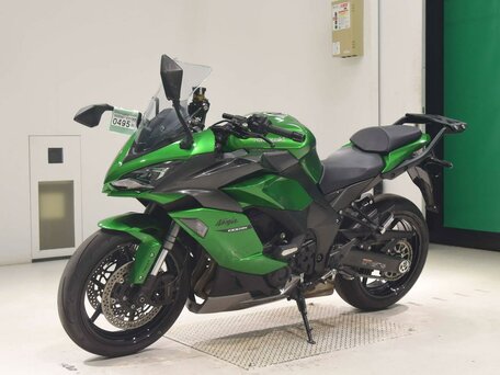2020 Kawasaki Ninja 1000 SX, зелёный, 1099000 рублей, вид 4