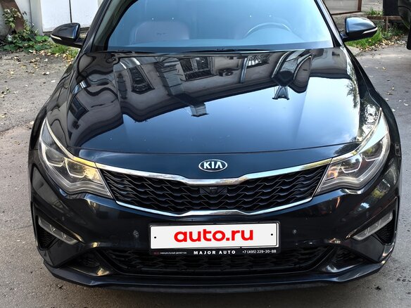 2018 Kia Optima IV Рестайлинг, синий - вид 2