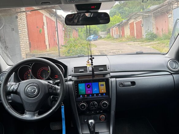 2008 Mazda 3 4-speed I (BK) Рестайлинг, чёрный, 700000 рублей - вид 6