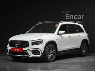 2025 Mercedes-Benz GLB AMG 35 AMG I (X247) Рестайлинг, белый, 5900000 рублей, вид 1