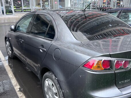 2011 Mitsubishi Lancer X Рестайлинг, серый, 509000 рублей, вид 2
