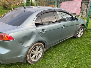 2007 Mitsubishi Lancer X, зелёный, 400000 рублей, вид 2