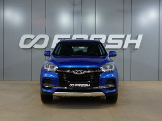 2021 Chery Tiggo 4 I Рестайлинг, синий, 1099000 рублей, вид 3