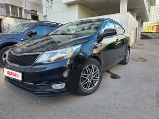 2017 Kia Rio III Рестайлинг, чёрный, 1135000 рублей, вид 1
