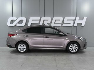 2021 Hyundai Solaris II Рестайлинг, коричневый, 1629000 рублей, вид 5