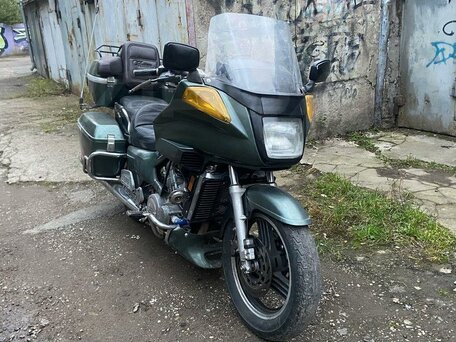 1986 Yamaha Venture Royal, зелёный, 280000 рублей, вид 1