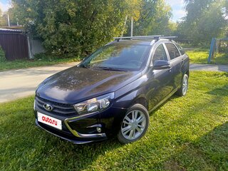 2019 Lada (ВАЗ) Vesta SW I, чёрный, 1170000 рублей, вид 1