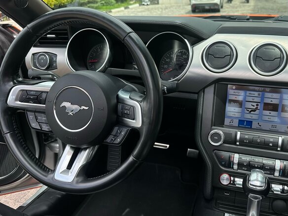 2019 Ford Mustang VI Рестайлинг, оранжевый - вид 19