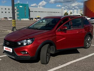 2021 Lada (ВАЗ) Vesta SW Cross I, красный, 1290000 рублей, вид 3