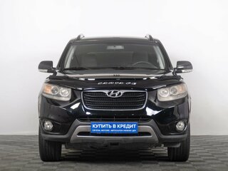 2011 Hyundai Santa Fe II Рестайлинг, чёрный, 1449000 рублей, вид 3