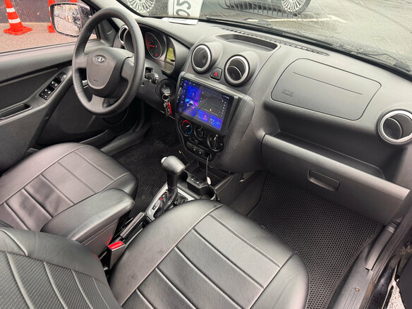 2014 Lada (ВАЗ) Granta I, синий, 449000 рублей - вид 6