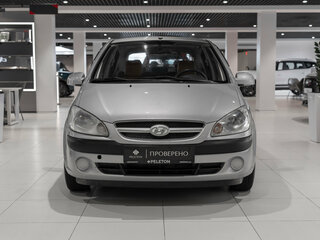 2007 Hyundai Getz I Рестайлинг, серебристый, 430000 рублей, вид 3