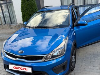2018 Kia Rio X-Line IV, синий, 1030000 рублей, вид 3