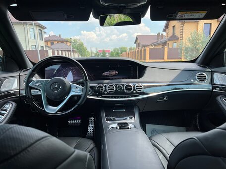 2020 Mercedes-Benz S-Класс 450 Long VI (W222, C217) Рестайлинг, чёрный, 11890000 рублей, вид 5