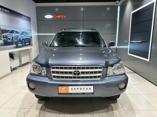 2003 Toyota Highlander I (XU20) Рестайлинг, синий, 770000 рублей, вид 3