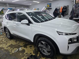 2021 Hyundai Santa Fe IV Рестайлинг, белый, 3100000 рублей, вид 2