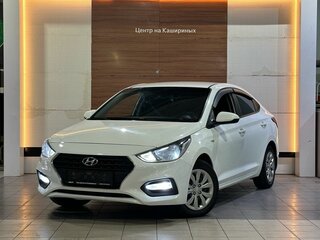 2018 Hyundai Solaris II, белый, 1159000 рублей, вид 1