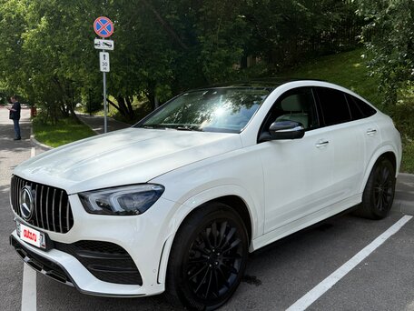 2020 Mercedes-Benz GLE Coupe 350 d II (C167), белый, 8500000 рублей, вид 1