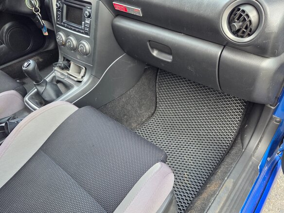 2006 Subaru Impreza WRX II Рестайлинг 2, синий, 1390000 рублей - вид 25