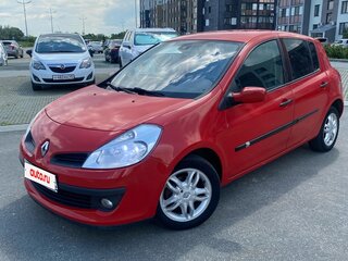 2007 Renault Clio III, красный, 500000 рублей, вид 3