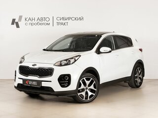 2017 Kia Sportage IV, белый, 1818700 рублей, вид 1