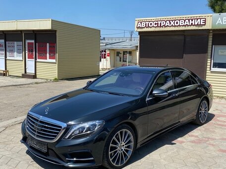 2014 Mercedes-Benz S-Класс 500 Long VI (W222, C217), чёрный, 2550000 рублей, вид 1