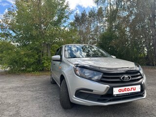 2019 Lada (ВАЗ) Granta I Рестайлинг, серебристый, 495000 рублей, вид 2