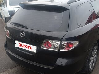 2005 Mazda 6 I (GG) Рестайлинг, чёрный, 430000 рублей, вид 3