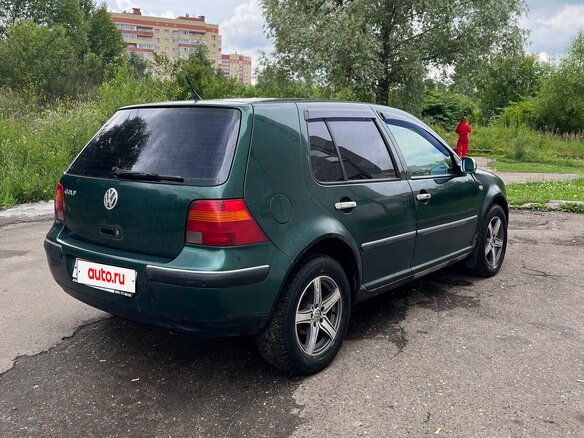 1998 Volkswagen Golf IV, зелёный - вид 3