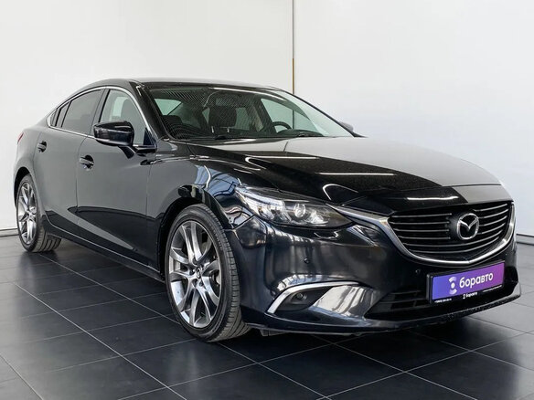 2018 Mazda 6 III (GJ) Рестайлинг, чёрный, 1899000 рублей - вид 1