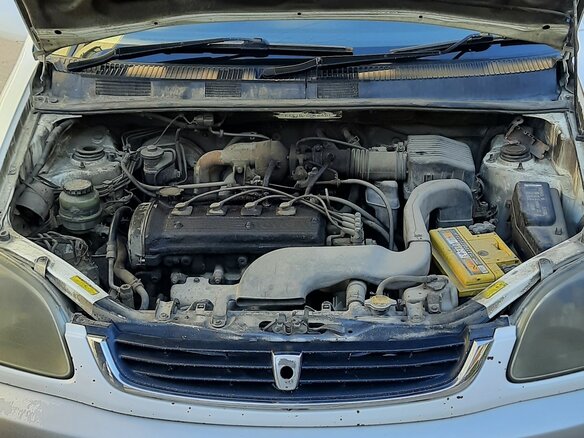 1999 Toyota Raum I, белый, 220000 рублей - вид 5