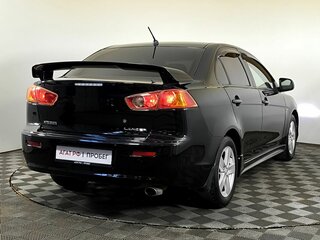 2008 Mitsubishi Lancer X, чёрный, 1180000 рублей, вид 4