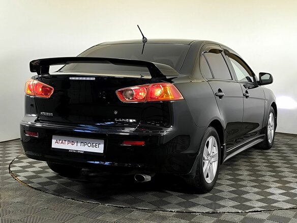2008 Mitsubishi Lancer X, чёрный, 1180000 рублей - вид 3