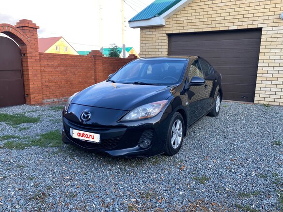 2011 Mazda 3 II (BL), чёрный, 698000 рублей