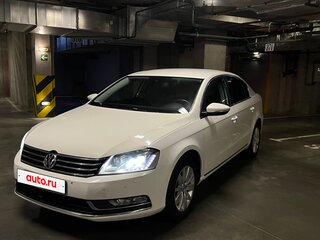 2011 Volkswagen Passat B7, белый, 950000 рублей, вид 3