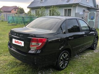 2021 Lada (ВАЗ) Granta I Рестайлинг, чёрный, 640000 рублей, вид 4