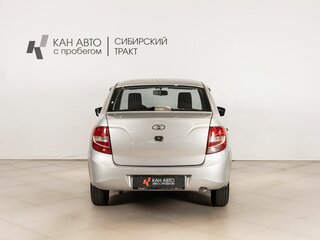 2017 Lada (ВАЗ) Granta I, серебристый, 467600 рублей, вид 4