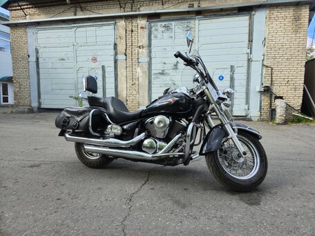 2012 Kawasaki VN900 Vulcan, чёрный, 800000 рублей, вид 3