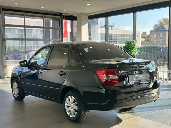 2022 Lada (ВАЗ) Granta I Рестайлинг, чёрный, 796000 рублей - вид 5