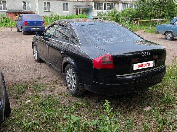 2001 Audi A6 II (C5), чёрный - вид 4