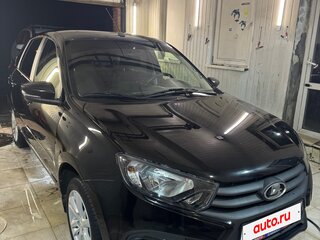 2022 Lada (ВАЗ) Granta Euro-2 I Рестайлинг, чёрный, 700000 рублей, вид 2