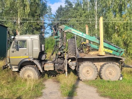 1989 КамАЗ 4310, зелёный, 1500000 рублей, вид 1